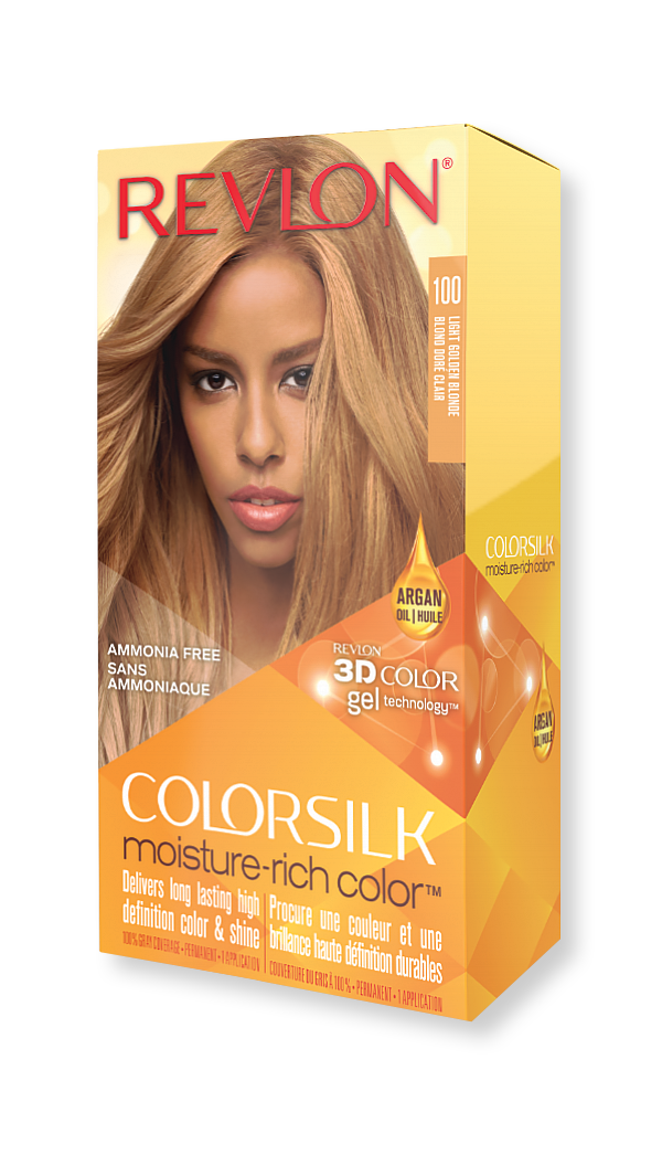revlon hair colorsilk moisture rich hair color 100 light golden blonde 