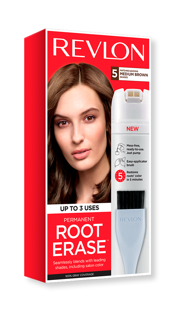 revlon hair root touch up root erase 5 medium brown 309977932056 hero 9x16