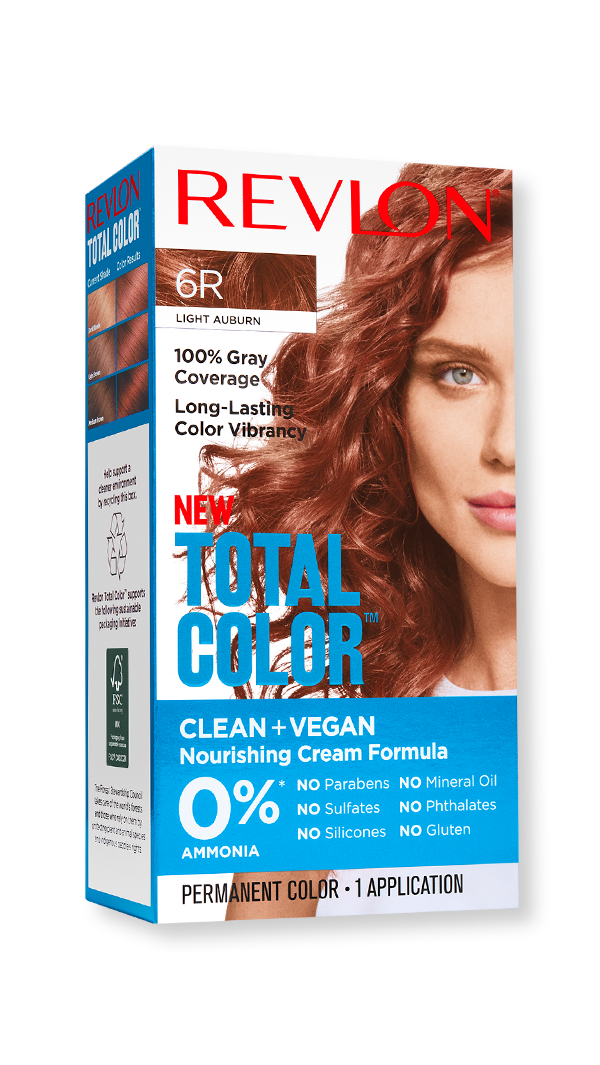 Revlon hair color total color light auburn hero 9x1