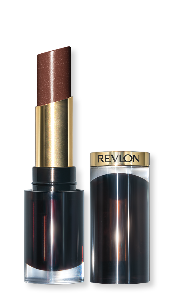Revlon Super Lustrous Glass Shine Lipstick Chocolate Luster Hero 9x16